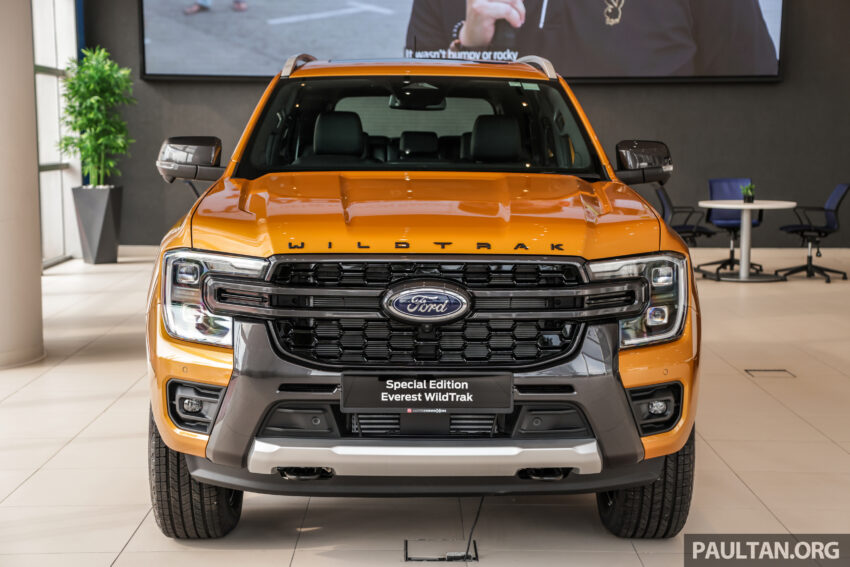 2023 Ford Everest Wildtrak 顶规版新车实拍, 要价33.9万 240366