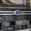 2023 Ford Ranger Platinum 新车实拍, 售价RM183,888