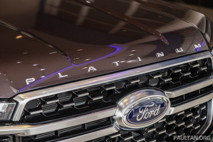 2023 Ford Ranger Platinum 新车实拍, 售价RM183,888 240230