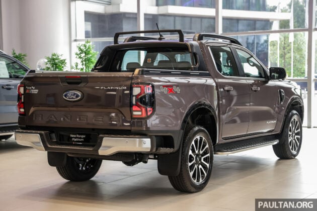2023 Ford Ranger Platinum 新车实拍, 售价RM183,888
