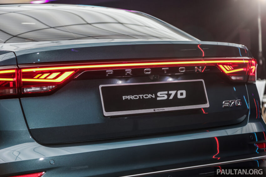 Proton S70 媒体预览, 规格获得确认, 共细分成四个等级 239098