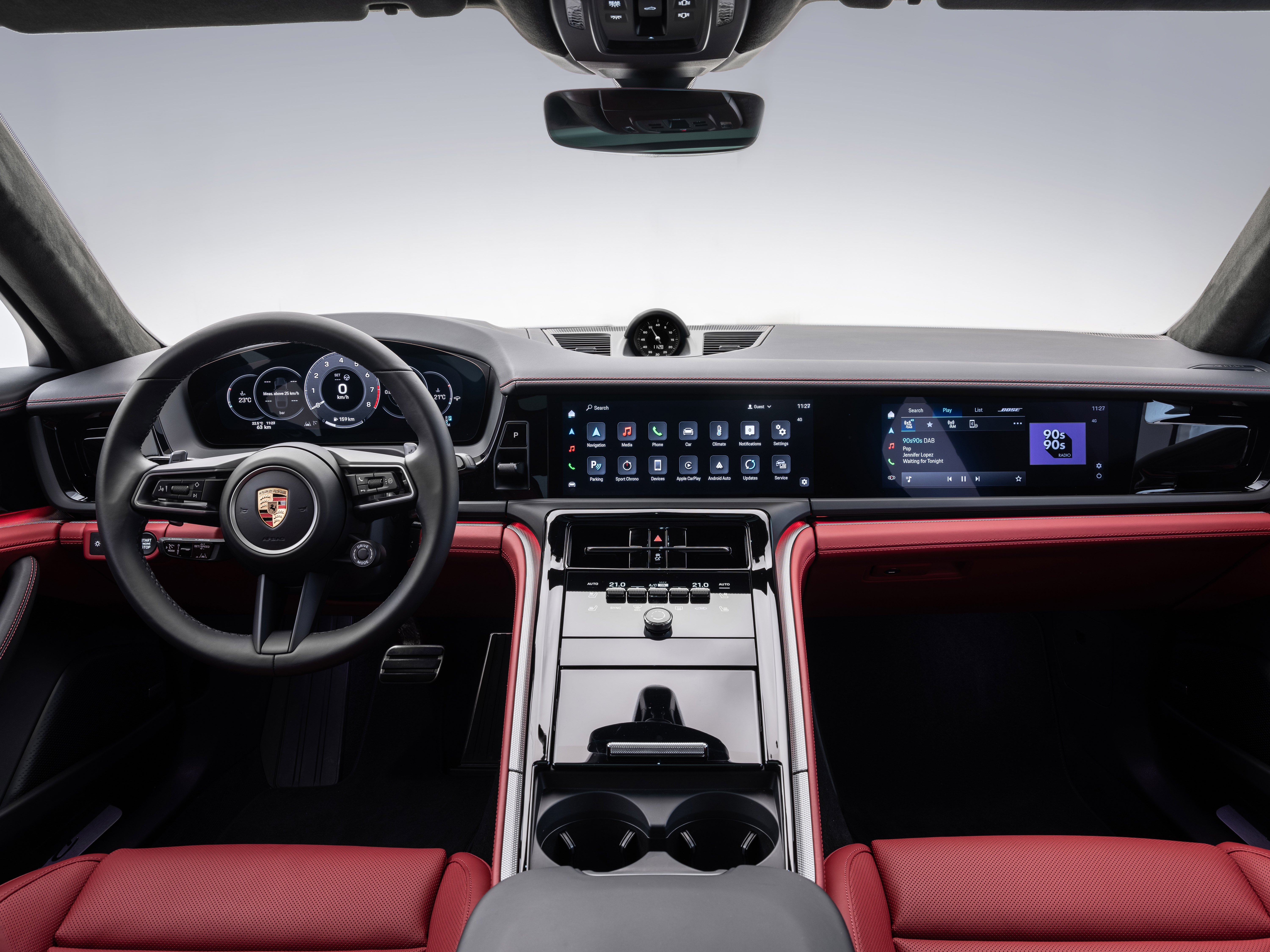 全新 2024 Porsche Panamera 内饰官图！11月24日首发