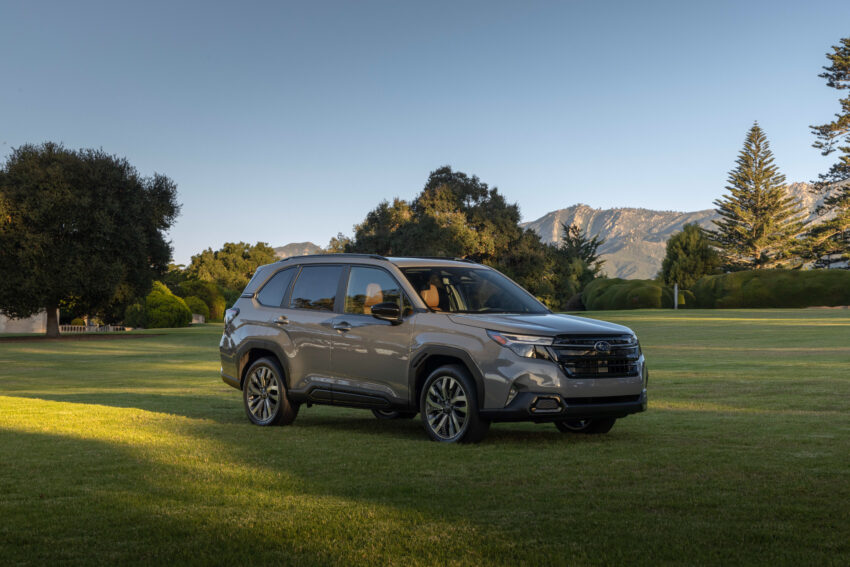 第六代大改款 Subaru Forester 美国首发, 搭载11.6寸直屏 240112
