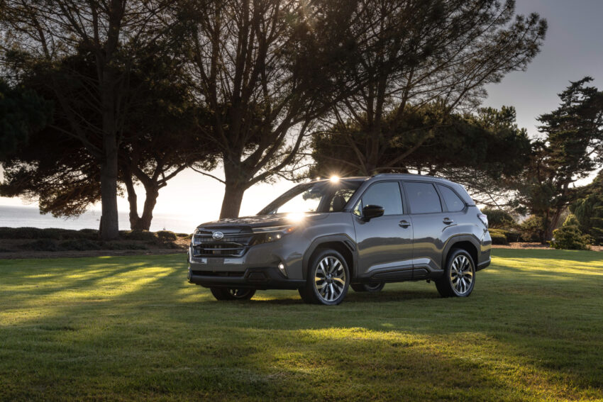 第六代大改款 Subaru Forester 美国首发, 搭载11.6寸直屏 240120