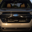 第六代大改款 Subaru Forester 美国首发, 搭载11.6寸直屏