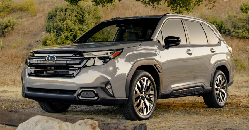 第六代大改款 Subaru Forester 美国首发, 搭载11.6寸直屏 240158