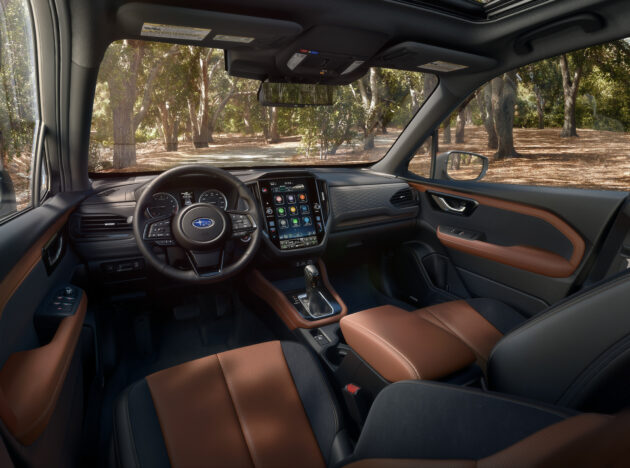 第六代大改款 Subaru Forester 美国首发, 搭载11.6寸直屏