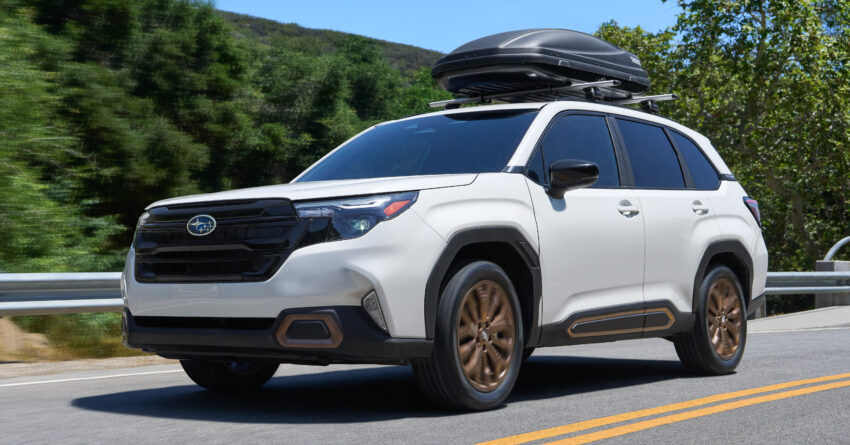 第六代大改款 Subaru Forester 美国首发, 搭载11.6寸直屏 240172