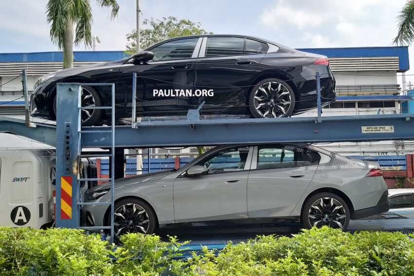 2024 BMW i5 G60E 现身本地运输罗里, 或明日PACE亮相 238450