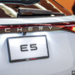 今年3月发布，Chery Omoda E5 成本周末跑步活动领头车