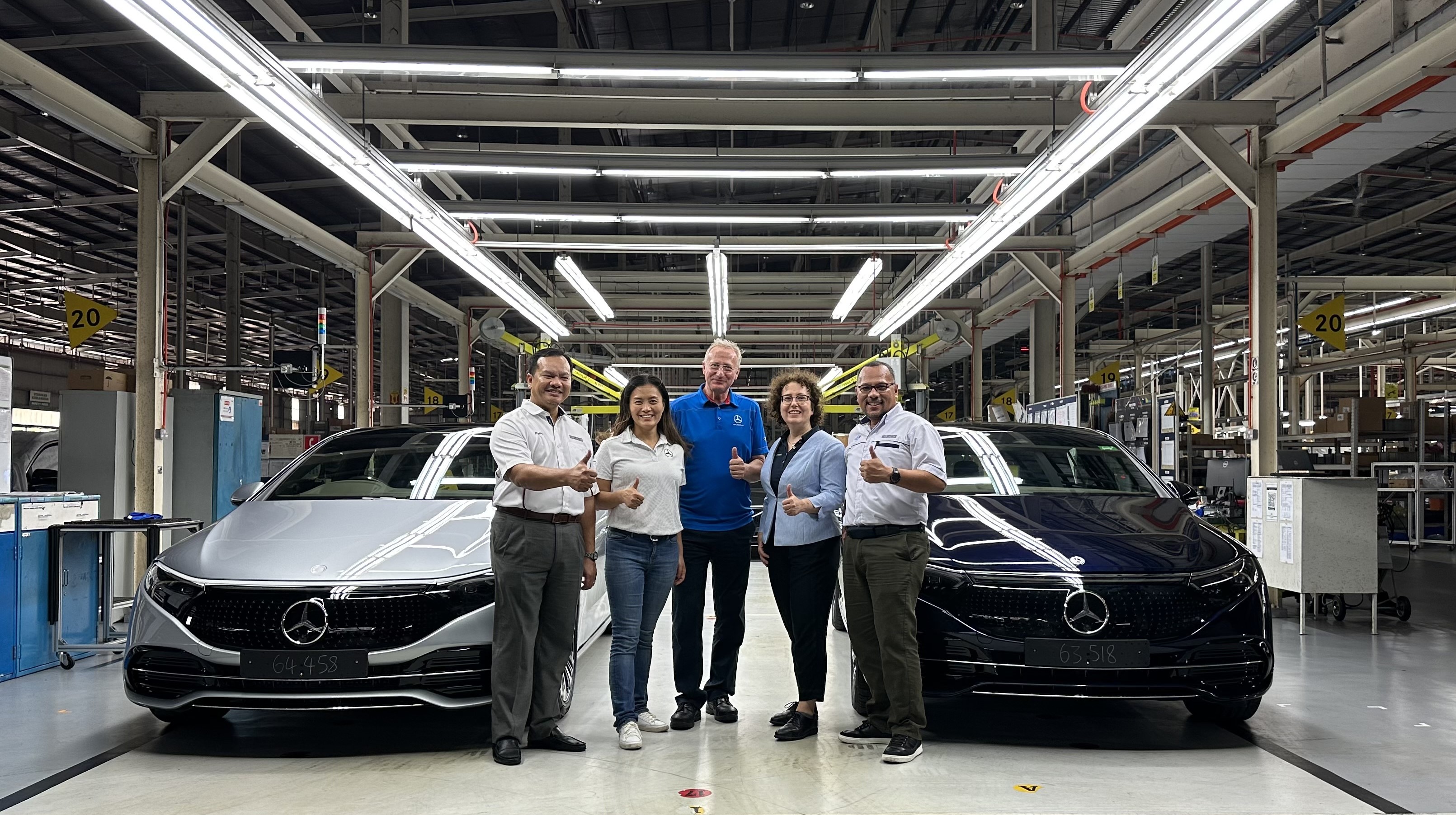 Mercedes-Benz Malaysia 北根组装厂突破10万辆里程碑