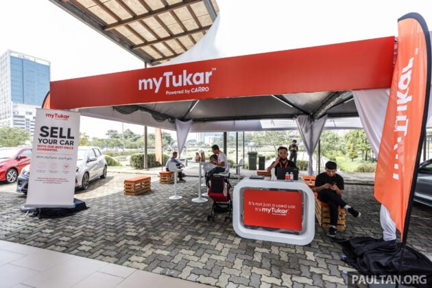 PACE 2023: 现场订购 myTukar 认证二手车可获价值RM2,500礼券, 签订汽车烤漆服务配套可获35%折扣