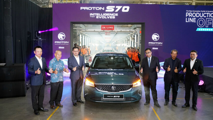 Proton S70 官图发布, 新车已开始投产并已开放接受预订 238079