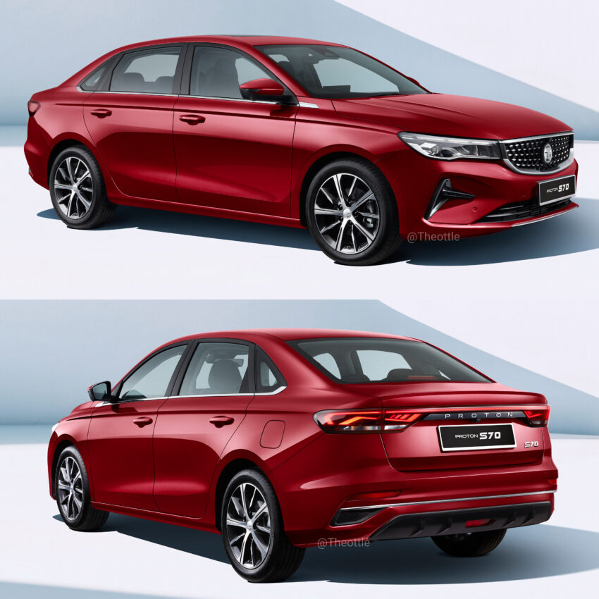 Proton S70 将划分 Executive、Premium、Flagship、Flagship X 四个等级！全系六气囊，ADAS 只限高配版 238106