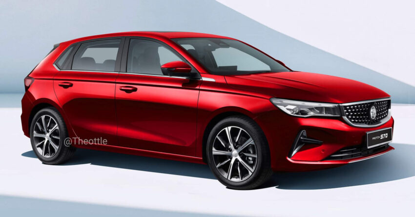 Proton S70 Hatchback 渲染图！Suprima S 的继任者？ 240508