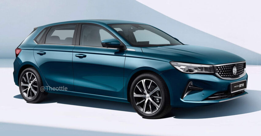 Proton S70 Hatchback 渲染图！Suprima S 的继任者？ 240506