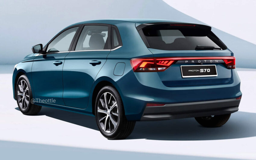 Proton S70 Hatchback 渲染图！Suprima S 的继任者？ 240505