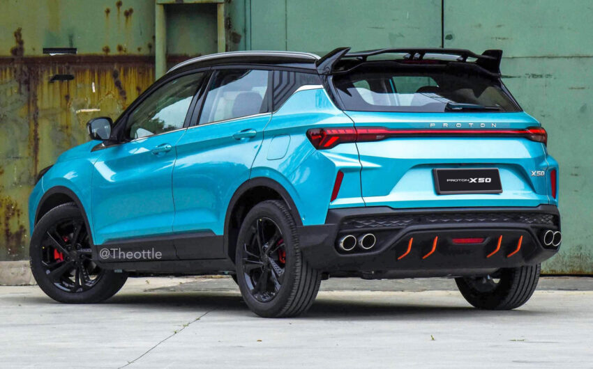 Proton X50 小改款假想图, 基于吉利缤越Cool为基础绘制 241336