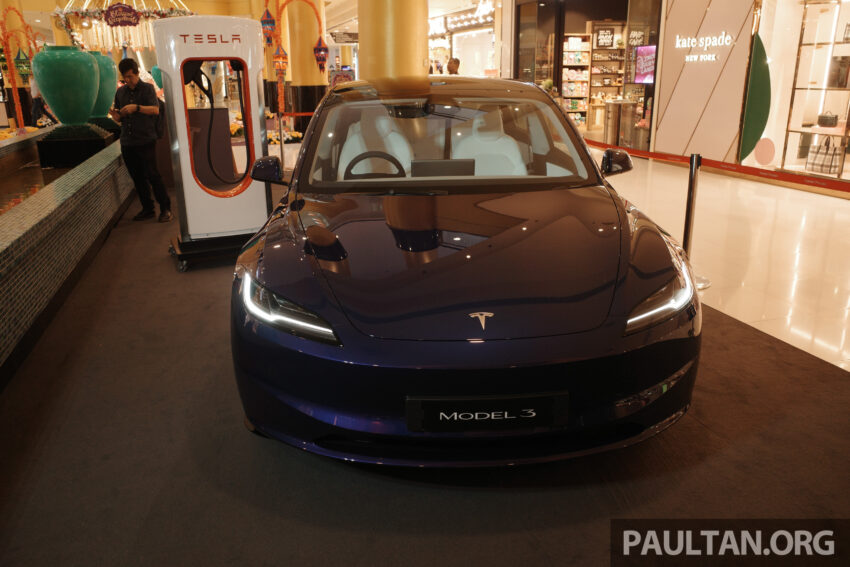 Sunway Pyramid Tesla 户外超级充电站启用, 拥有四个充电桩, 最高250kWh, RM1.25/kWh, 每分钟闲置收费RM4 238194