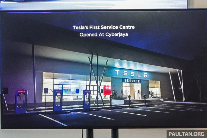 本地首家 Tesla 官方保养与维修中心于Cyberjaya正式开幕 241197