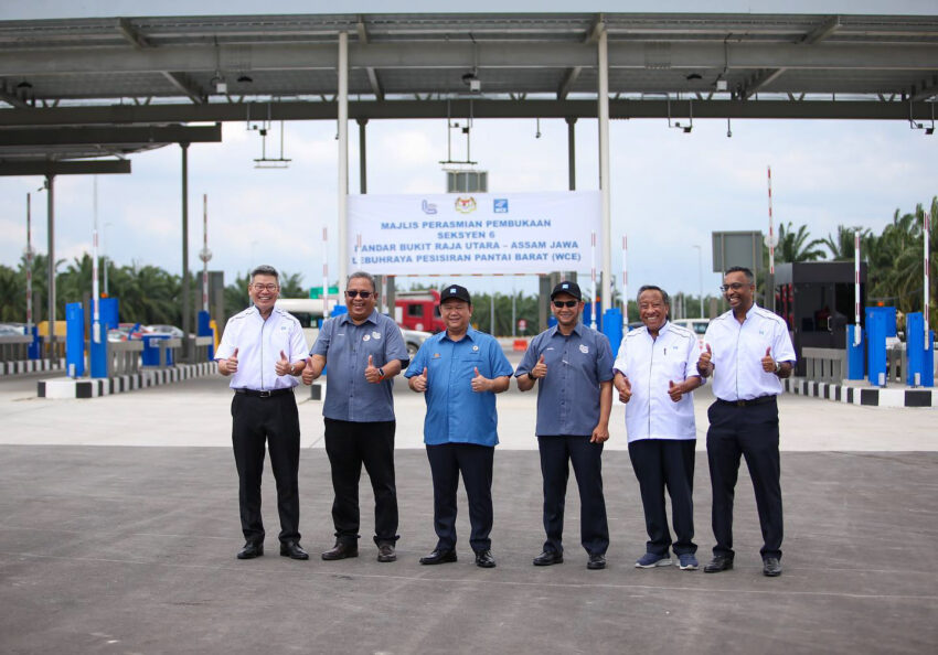 WCE 西海岸大道连接Bandar Bukit Raja至Assam Jawa路段即日正式启用, 仅15分钟车程, 免过路费至2024年1月2日 240498