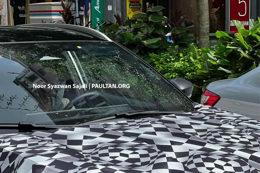 Proton X50 小改款更多测试谍照曝光, 确认为吉利缤越Cool左驾版车型, 采用全新内装设计, 应是测试与研发初期 238984