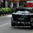 Proton X50 小改款更多测试谍照曝光, 确认为吉利缤越Cool左驾版车型, 采用全新内装设计, 应是测试与研发初期