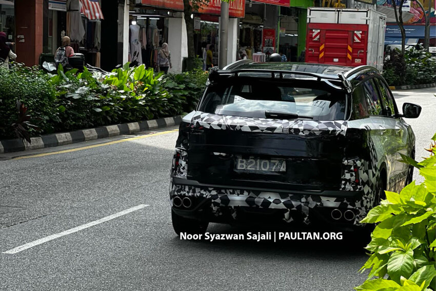Proton X50 小改款更多测试谍照曝光, 确认为吉利缤越Cool左驾版车型, 采用全新内装设计, 应是测试与研发初期 238987