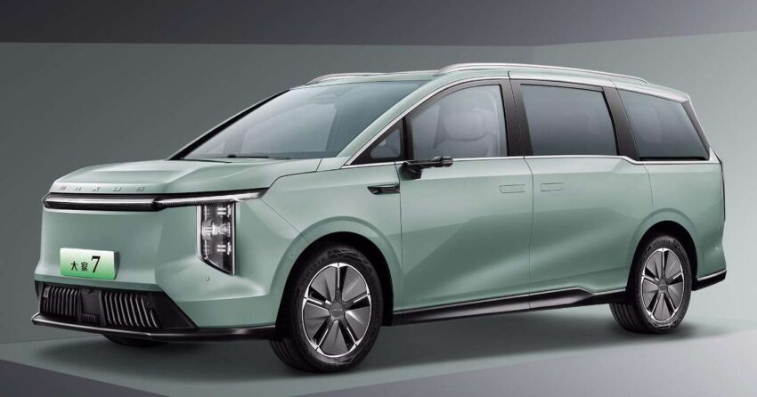 Maxus MIFA 7 纯电动MPV中国上市, 可直接拆卸更换电池 239537