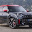 2024 MINI Countryman John Cooper Works 性能版大改款发布, 引擎经强化, 317匹马力, 5.4秒破百, 极速250km/h