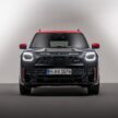 2024 MINI Countryman John Cooper Works 性能版大改款发布, 引擎经强化, 317匹马力, 5.4秒破百, 极速250km/h
