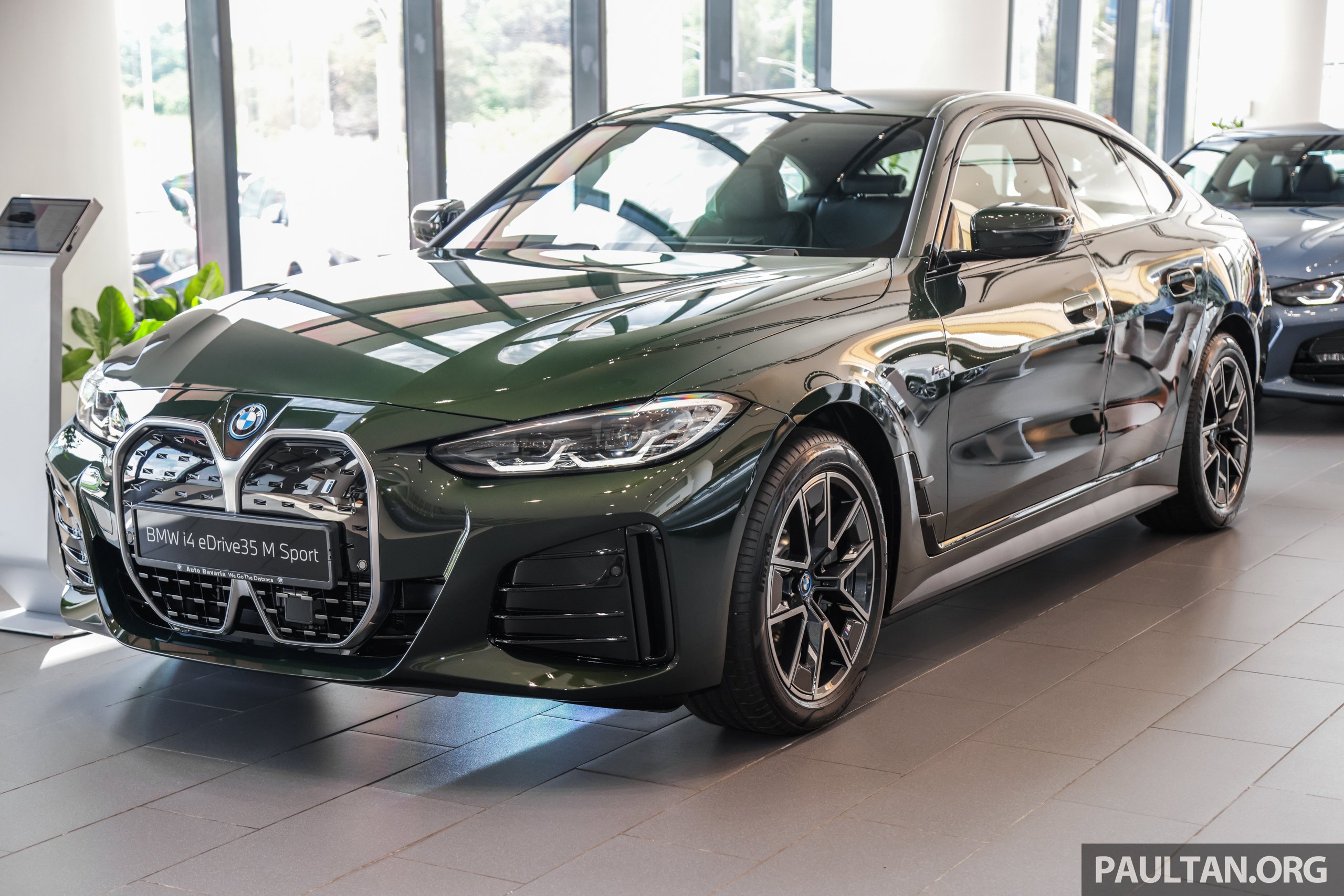 图集：2023 BMW i4 eDrive35 M Sport 实拍，售RM284k