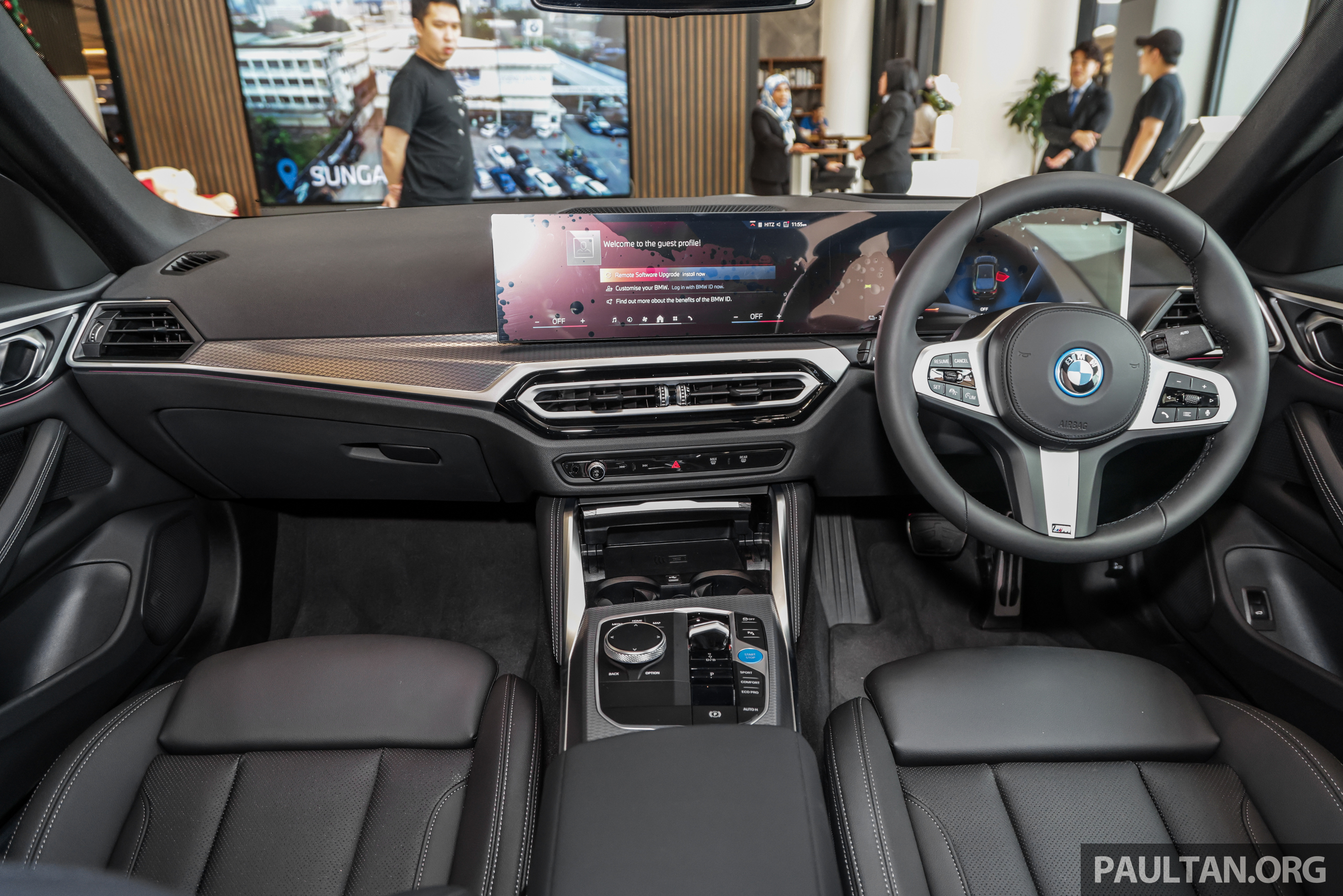 图集：2023 BMW i4 eDrive35 M Sport 实拍，售RM284k