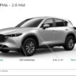 2024 Mazda CX-5 小改款本地部分规格配备信息流出！维持四种动力、五种等级编成，售价介于RM149k至RM197k