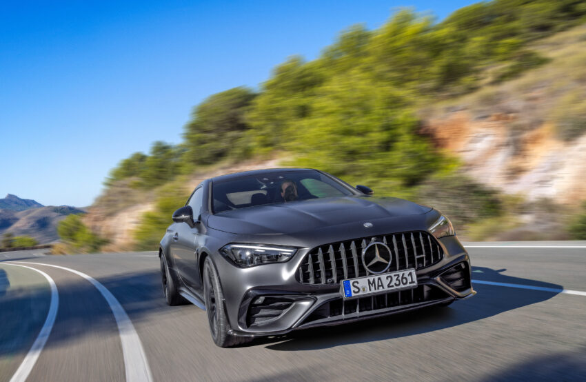 2024 Mercedes-AMG CLE 53 4Matic+ Coupe 官图释出！3.0升直六缸涡轮增压引擎+48V电动马达，449 PS/600 Nm 241612