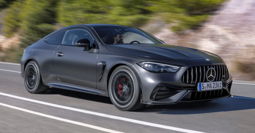 2024 Mercedes-AMG CLE 53 4Matic+ Coupe 官图释出！3.0升直六缸涡轮增压引擎+48V电动马达，449 PS/600 Nm 241609