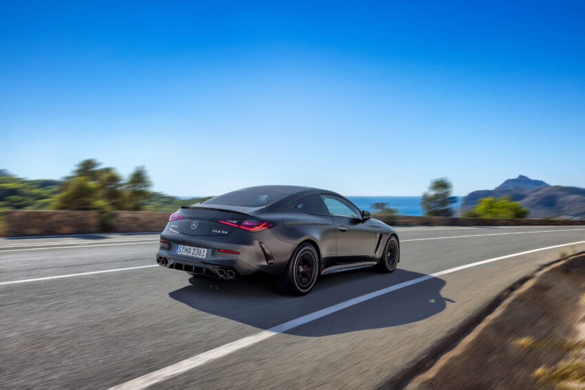 2024 Mercedes-AMG CLE 53 4Matic+ Coupe 官图释出！3.0升直六缸涡轮增压引擎+48V电动马达，449 PS/600 Nm 241608
