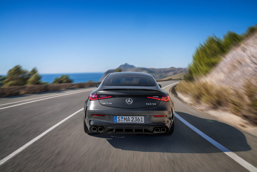 2024 Mercedes-AMG CLE 53 4Matic+ Coupe 官图释出！3.0升直六缸涡轮增压引擎+48V电动马达，449 PS/600 Nm 241607