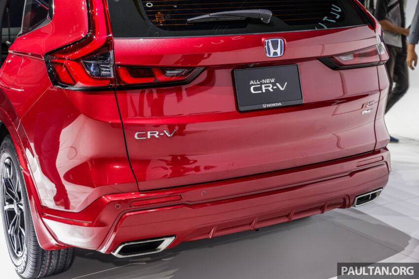 全新第六代 Honda CR-V 本地发布, 1.5T涡轮引擎或2.0 e:HEV油电系统, 有四驱版本可选, 价格从16万令吉起 242264