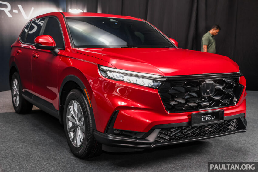 全新第六代 Honda CR-V 本地发布, 1.5T涡轮引擎或2.0 e:HEV油电系统, 有四驱版本可选, 价格从16万令吉起 242152
