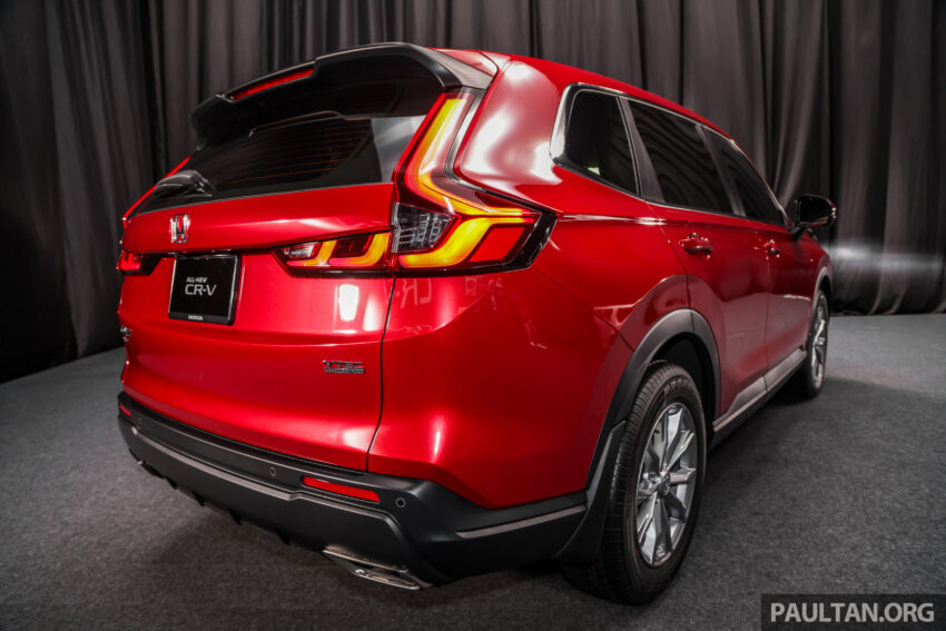 全新第六代 Honda CR-V 本地发布, 1.5T涡轮引擎或2.0 e:HEV油电系统, 有四驱版本可选, 价格从16万令吉起 242153