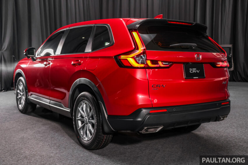 全新第六代 Honda CR-V 本地发布, 1.5T涡轮引擎或2.0 e:HEV油电系统, 有四驱版本可选, 价格从16万令吉起 242154