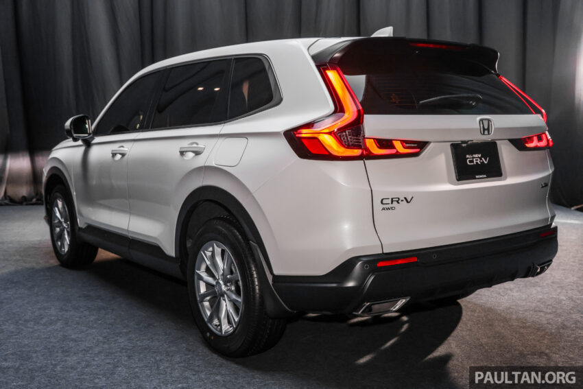 全新第六代 Honda CR-V 本地发布, 1.5T涡轮引擎或2.0 e:HEV油电系统, 有四驱版本可选, 价格从16万令吉起 242122