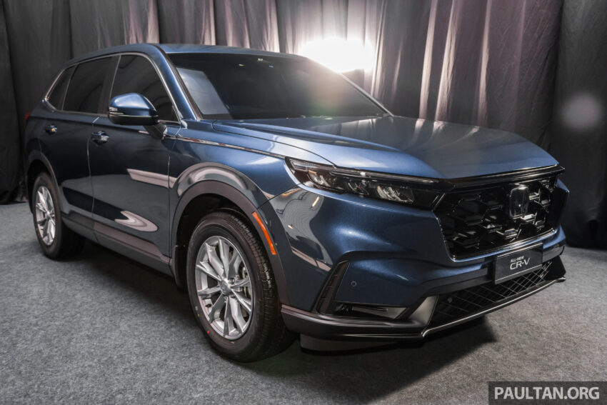 全新第六代 Honda CR-V 本地发布, 1.5T涡轮引擎或2.0 e:HEV油电系统, 有四驱版本可选, 价格从16万令吉起 242159