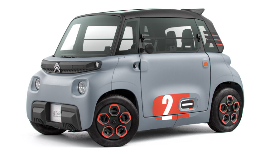 Citroen Ami EV现身闹市公路, 70公里续航, 极速45km/h 242039
