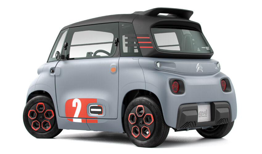Citroen Ami EV现身闹市公路, 70公里续航, 极速45km/h 242040