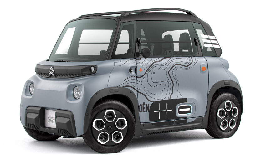 Citroen Ami EV现身闹市公路, 70公里续航, 极速45km/h 242041