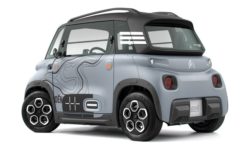 Citroen Ami EV现身闹市公路, 70公里续航, 极速45km/h 242042