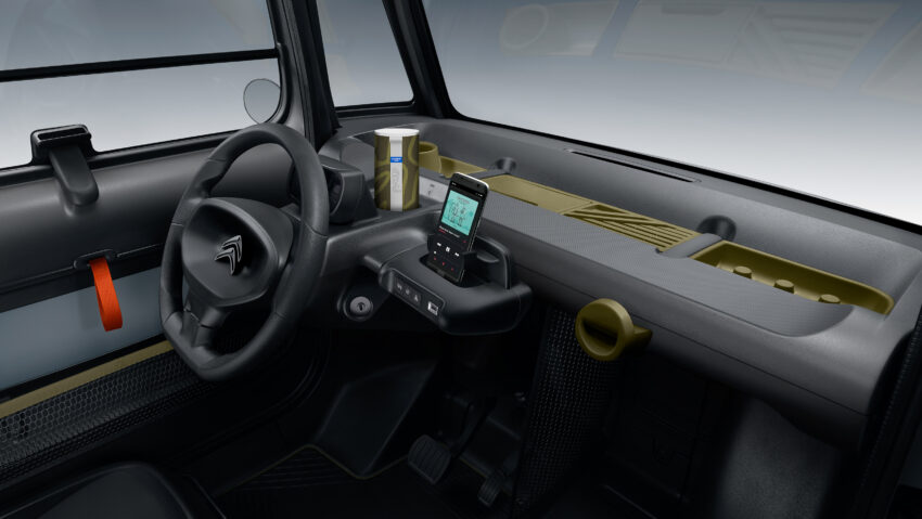 Citroen Ami EV现身闹市公路, 70公里续航, 极速45km/h 242045