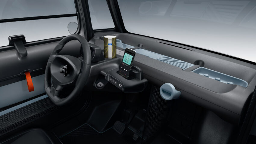 Citroen Ami EV现身闹市公路, 70公里续航, 极速45km/h 242046